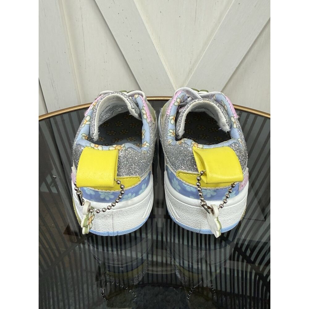 Ground Up Bluey Bingo Girls Size 6 Toddler Floral Low Top Slip On Sneakers Shoes - Picture 4 of 12